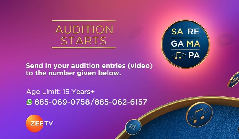 saregamapa 2023 audition